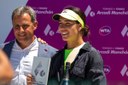  Arcadi Manchon, Tournament Director with the Individual Champion.  –  Facilities of the Top Tennis High Performance Center, Barcelona Spain.