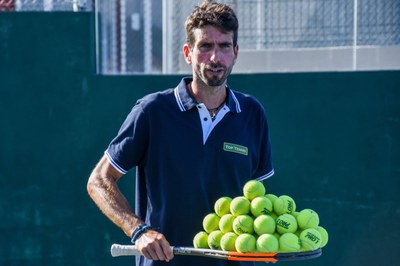 Tennis coach Centro Top Tennis. Ignasi