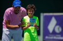  Jóvenes talentos de la Escuela de Tenis Top Tennis.  – Instalaciones del Centro de alto Rendimiento Top Tennis.