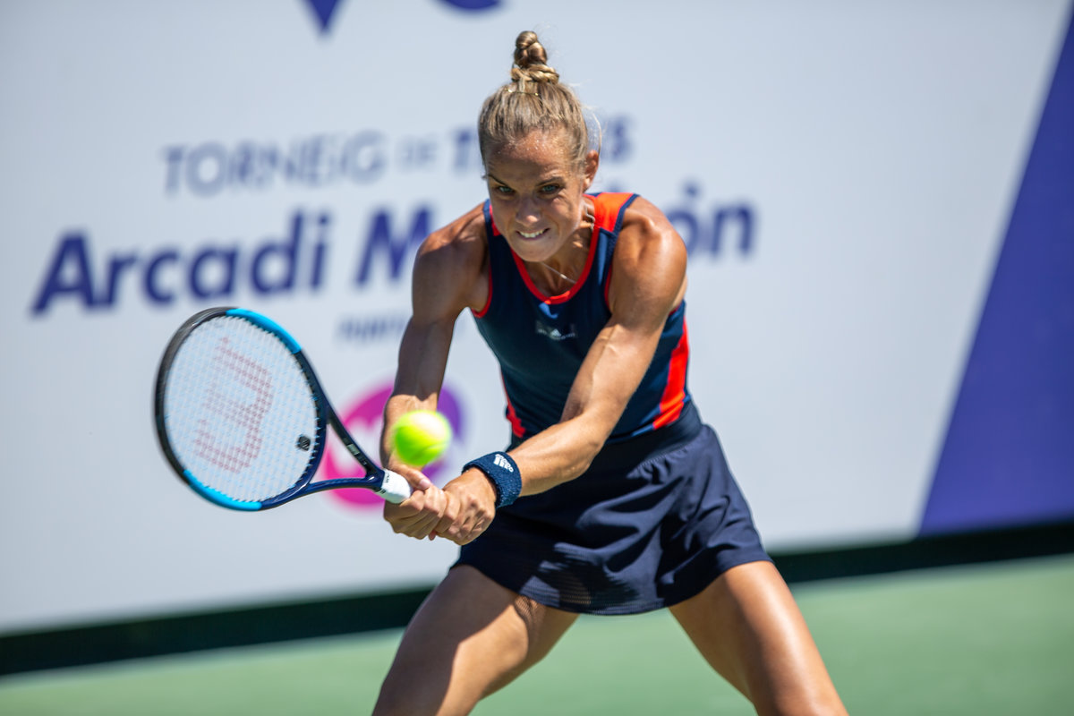 Arantxa Rus, segunda cabeza de serie.