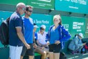  Alejo Mancisidor Sub-Director del Torneo  – Alejo Mancisidor junto a Toni Martinez, Preparador Físico, y la jugador de Top Tennis.